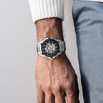 Skeleton Waterproof Automatic Self-Winding Watch for Men
