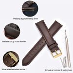 WOCCI Watch Band 18mm - Vintage Leather Watch Strap