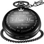 Retro Vintage Quartz Roman Numerals Pocket Watch