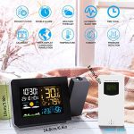 Alarm Clock Digital Projection Ceiling Wall