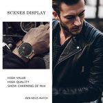 Watch, Mens Watch Sports Fashion Casual Leather Minimalism