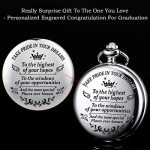 Pocket Watch Engraved Take Pride in Your Dreams
