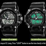 Mens Analog Digital Dual Display Sports Watches Military