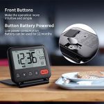 Mini Portable LCD Display Clock with Backlight Calendar