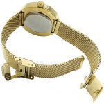 Peugeot Women's Luxury Watch, 14k Gold Plated Mesh Band