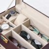 Jewelry Organizer Box for Women with Glass Top