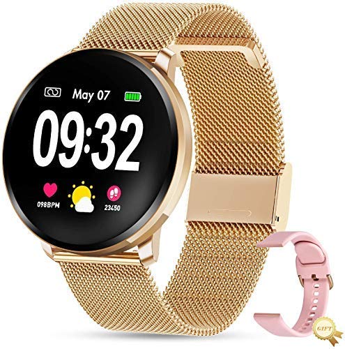 GOKOO Smart Watch for Women Men Compatible with iOS