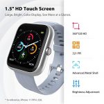 Smart Watch Touch Screen with Heart Rate Monitor Blood Oxygen