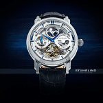 Stuhrling Original Legacy Automatic Self Wind Genuine Leather Strap