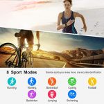 Smart Watch Fitness Tracker with Heart Rate Monitor Blood Pressure