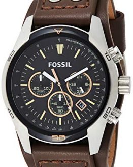 Fossil Men's Coachman Quartz Leather Chronograph Watch