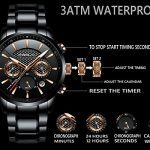 CRRJU Watches Men's Date Business Casual Chronograph