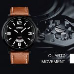 Unique Big Face Number Retro Casual Wrist Watch