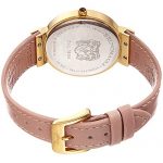 Bruno Magli White Dial Pale Pink Italian Leather Strap Watch