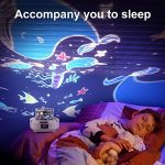 Star Projector Night Light Bluetooth Speaker for Kids