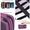Purple 84 Watches Bands Storage Carrying Case