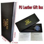 OLEVS Watch Men Leather Watches for Men