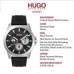 Hugo Boss Quartz Watch with Silicone Strap