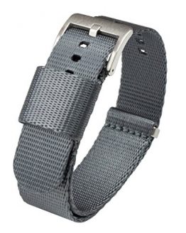 BARTON Jetson NATO Style Watch Strap 18mm Steel Grey