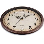 Kitchen Vintage Wall Clock Silent Non Ticking