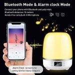 Star Projector Night Light Bluetooth Speaker Bedside Table Lamp
