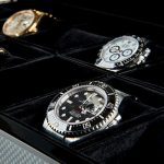 12 Slot Watch Box Organizer with Lock Display Case