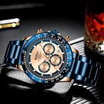 Mens Watches Men Designer Chronograph Waterproof Analogue