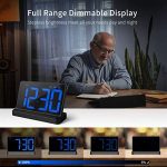 Bedrooms, Bedside Digital Alarm Clock with Large Display