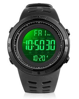 YEENIK Men’s Digital Watch, Led Military 50M Waterproof