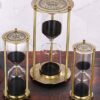 SuLiao Hourglass 60 Minute Sand Timer Metal Antique Sand Clock