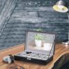 Watch Box Organizer Watch Holder for Men, Glass Top