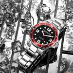 Sport Analog Dive Watch Water Resistant 200 Meters