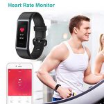 Waterproof Fitness Watch Heart Rate Monitor with Calories/Step Counter