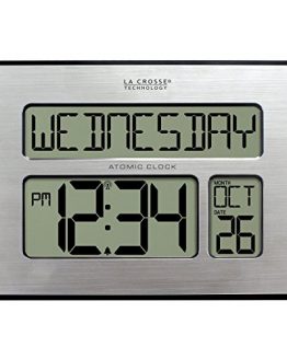 Full Calendar Clock with Extra Large Digits