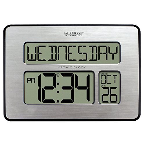Full Calendar Clock with Extra Large Digits