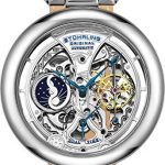 Stührling Original Mens Skeleton Watch Dial Automatic Watch
