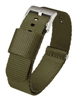 20mm Army Green Watch Strap BARTON Jetson