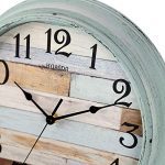 HYLANDA Rustic Wall Clock, Wall Clocks Battery Operated