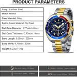 Mens Watches Fashion Business Chronograph Analogue