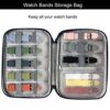 Blue Watch Bands Storage Bag