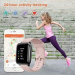 Smart Watch Women Fitness Tracker Blood Pressure Monitor Blood Oxygen