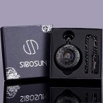Mechanical Roman Numerals Dial Skeleton Pocket Watch