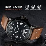 Unique Big Face Number Retro Casual Wrist Watch