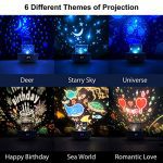 Star Projector Night Light Bluetooth Speaker 360 Degree Rotation