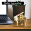 Vintage Piano Desk Clock Gift for Musician