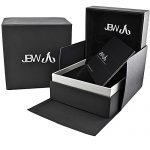 Diamond Wrist Watch with Stainless Steel Link Bracelet