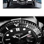 Automatic Watch Classic Rotating Bezel Analog