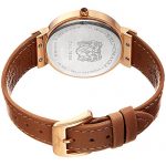 Rose Gold with Brown Italian Leather Strap Watch