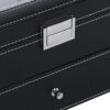 BEWISHOME Watch Box Organizer 20 Men Display Storage Case