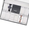 NEX Watch Cases for Men, 8 Slots Lockable Watch Box Organizer